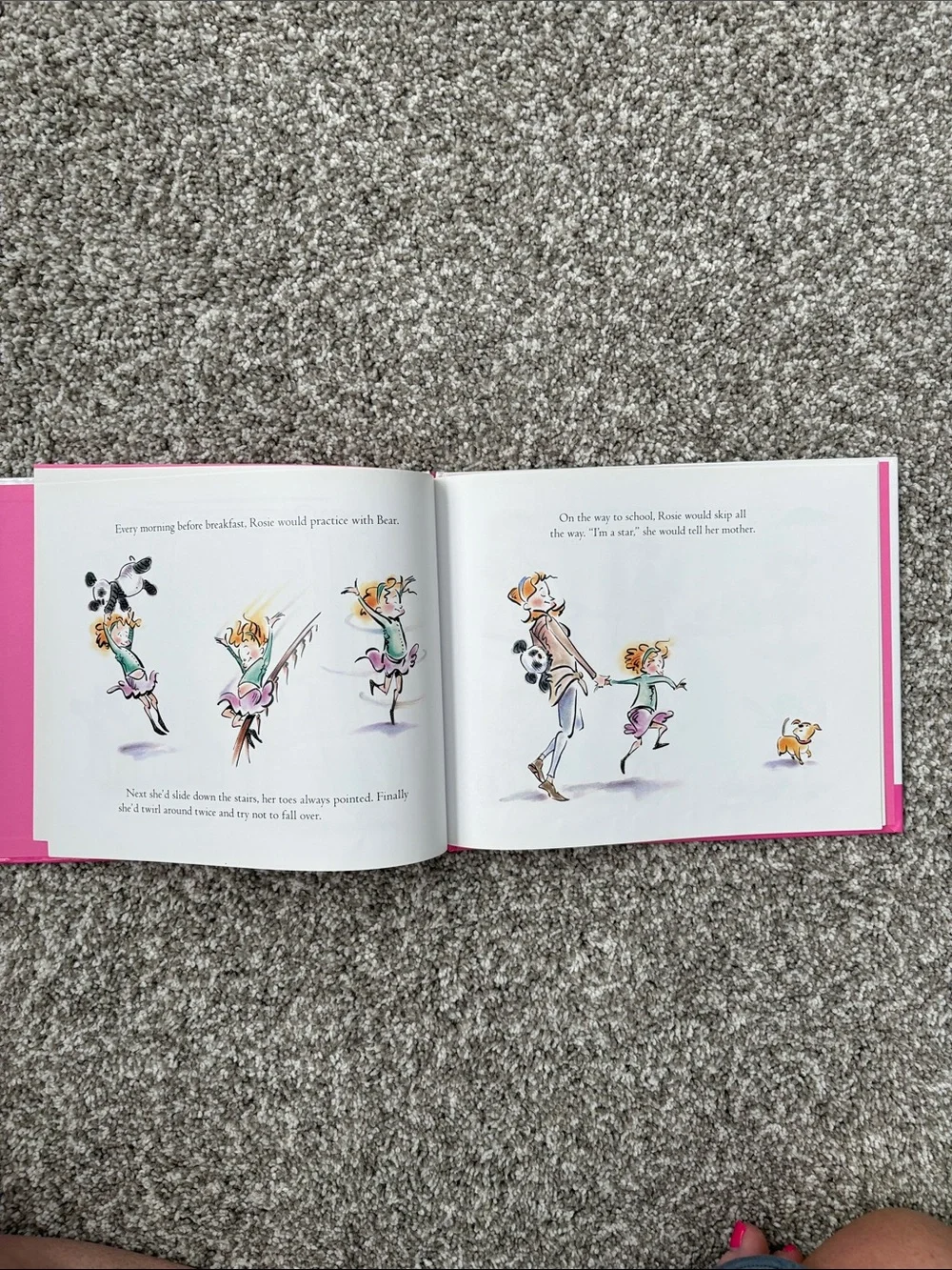Ballerina Rosie Children's Dance Storybook - Pink Edition